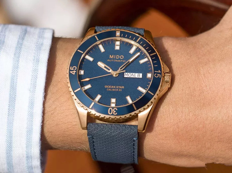 Ocean elements are popular in fake watches for men.