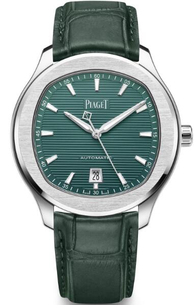 Swiss-made duplication watches are harmonious with green straps.
